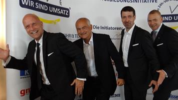 (v.l.) Andreas Buhr, Cemal Osmanovic, Steffen Ritter, Martin Limbeck 
