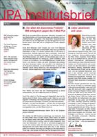 IPA-Institutsbriefe, Q III, Coverseite IPA-Institutsbriefe, Q III, Coverseite