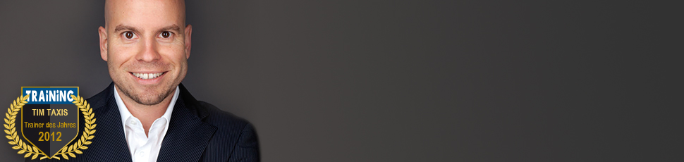 "Meine Wunsch-Agentur war von Anfang an TEXT-UR, weil ich so viel Gutes über sie aus dem Markt gehört habe. Und das hat sich bestätigt! Das kompetente Team begleitet unser ständiges Wachstum mit Engagement, Ideen und Kontakten."<br /><br />Tim Taxis, GF Tim Taxis Trainings